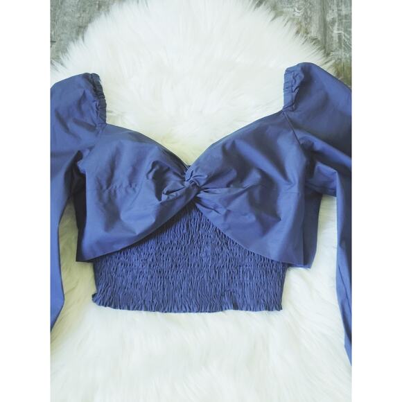 NEW Anthropologie Sunday In Brooklyn Back Bow-Tie Blouse - Small - Picture 7 of 9